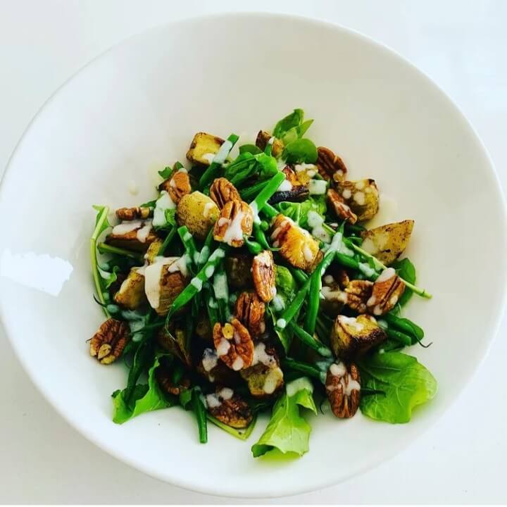 Roasted Sweet Potato Salad