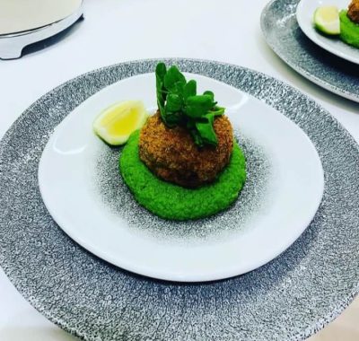 Golden Crab Cake