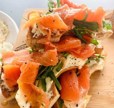 Smoked Salmon Bagel